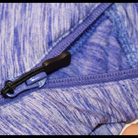 Lightly used purple zip jacket - Picture 4 of 5